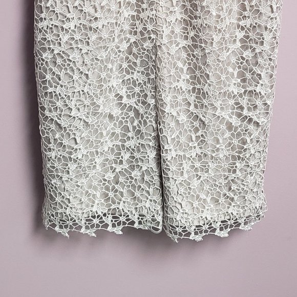 Rianna Size 10 Women's Beige Dress - Pre-Owned - Picture 5 of 8